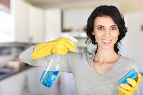 Freshly cleaned curtains improving indoor air and room appearance in Palmers Green