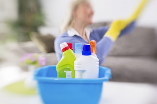 Complaint resolution stage for carpet cleaning work