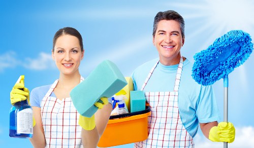 Steam cleaning process for a mattress in Palmers Green home